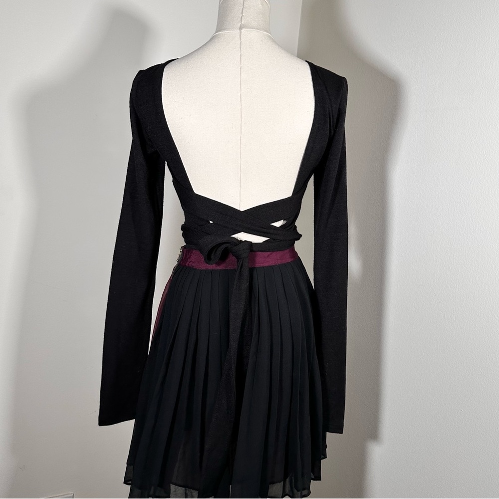 BUNDLE Aritzia Sekula ballerina long sleeve wrap Clun Monaco Harley Quinn skirt